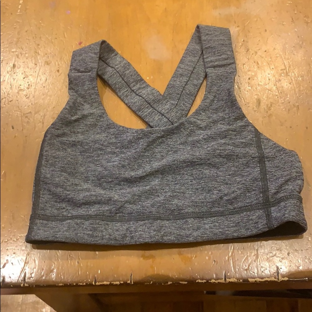 lululemon bra Gray sweatshirt pattern
